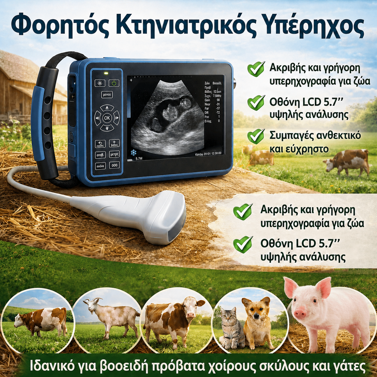 Φορητός υπέρηχος εγκυμοσύνης